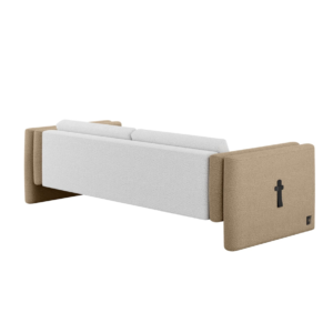 Lisola Sofa White Khaki - Image 3