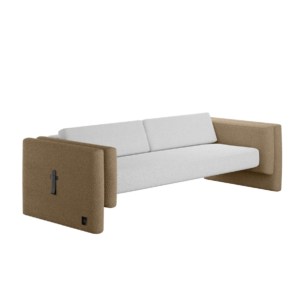 Lisola Sofa White Khaki - Image 2