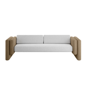 Lisola Sofa White Khaki - Image 1